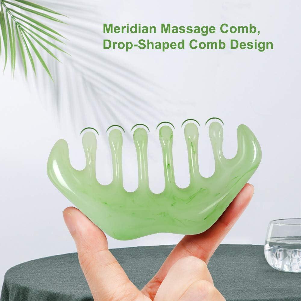 2 Piezas Peine de Masaje Airogym para Cuero Cabelludo