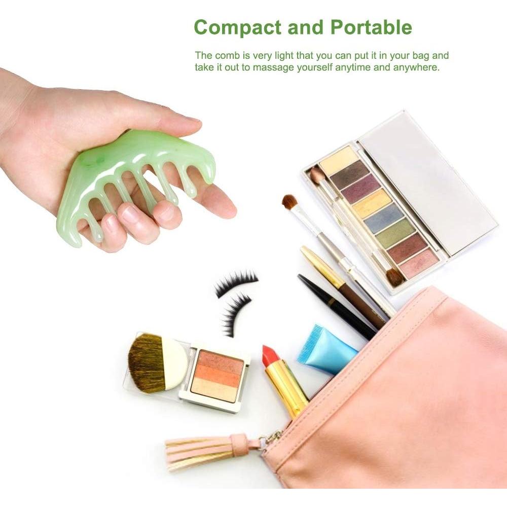 2 Piezas Peine de Masaje Airogym para Cuero Cabelludo