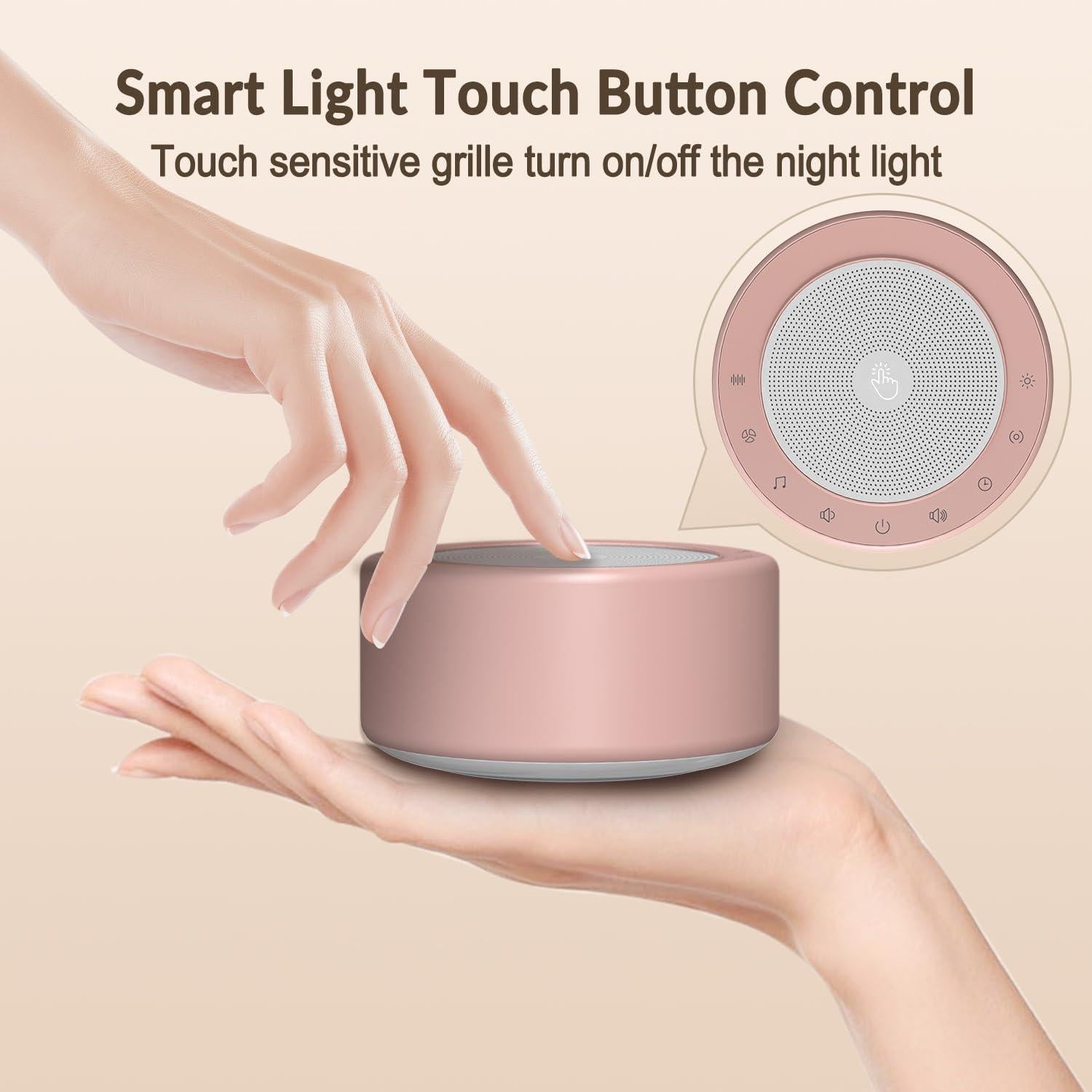 Lámpara de Guardería Kipcush con Sonidos Relajantes 30 Sonidos