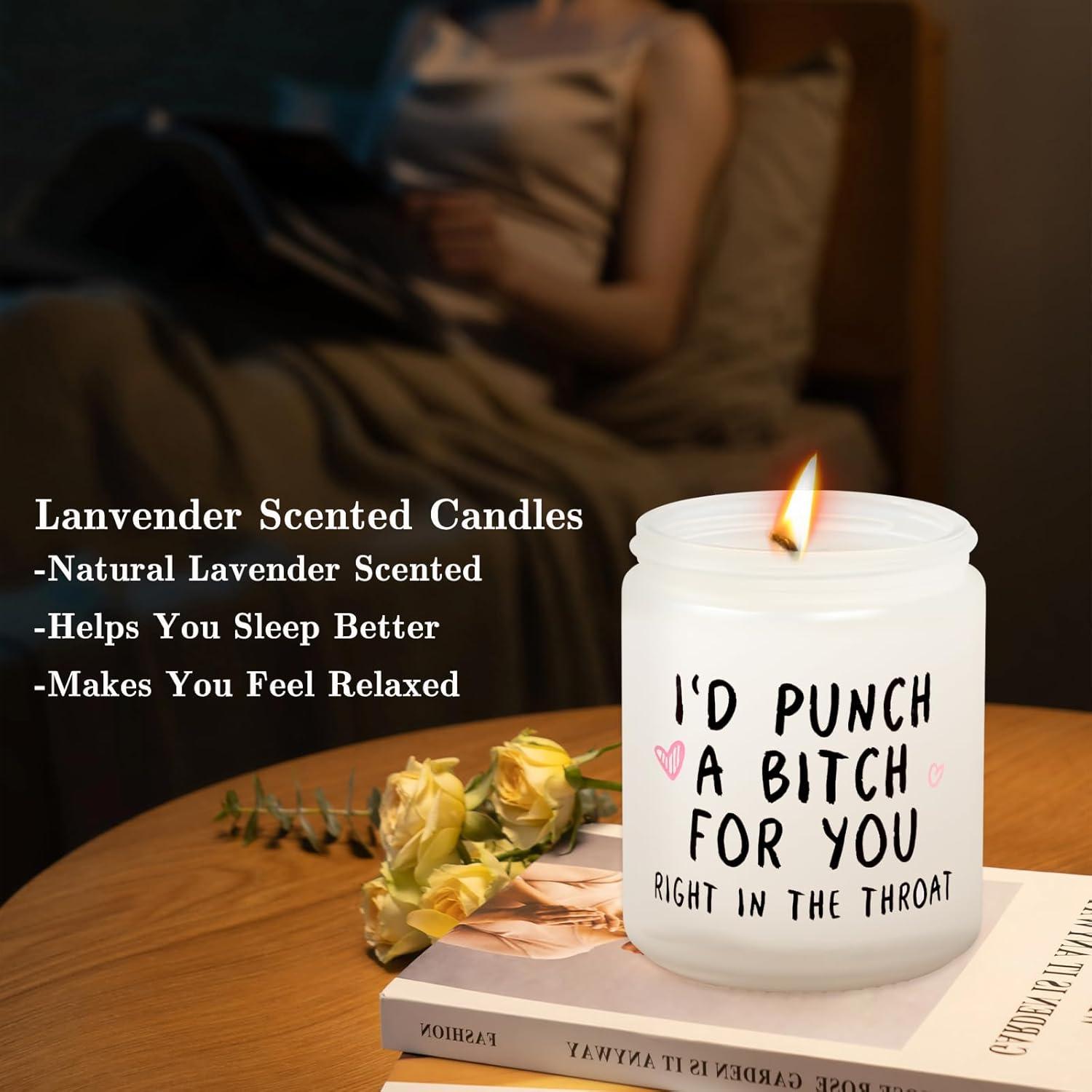 Vela Aromática Niviy 7oz de Lavanda para Mujeres - Regalo Ideal