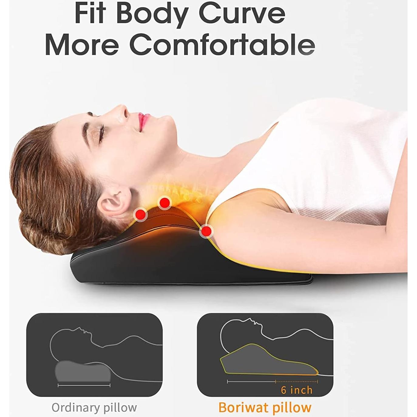 Masajeador Eléctrico Boriwat R7 Cuello y Espalda con Calor