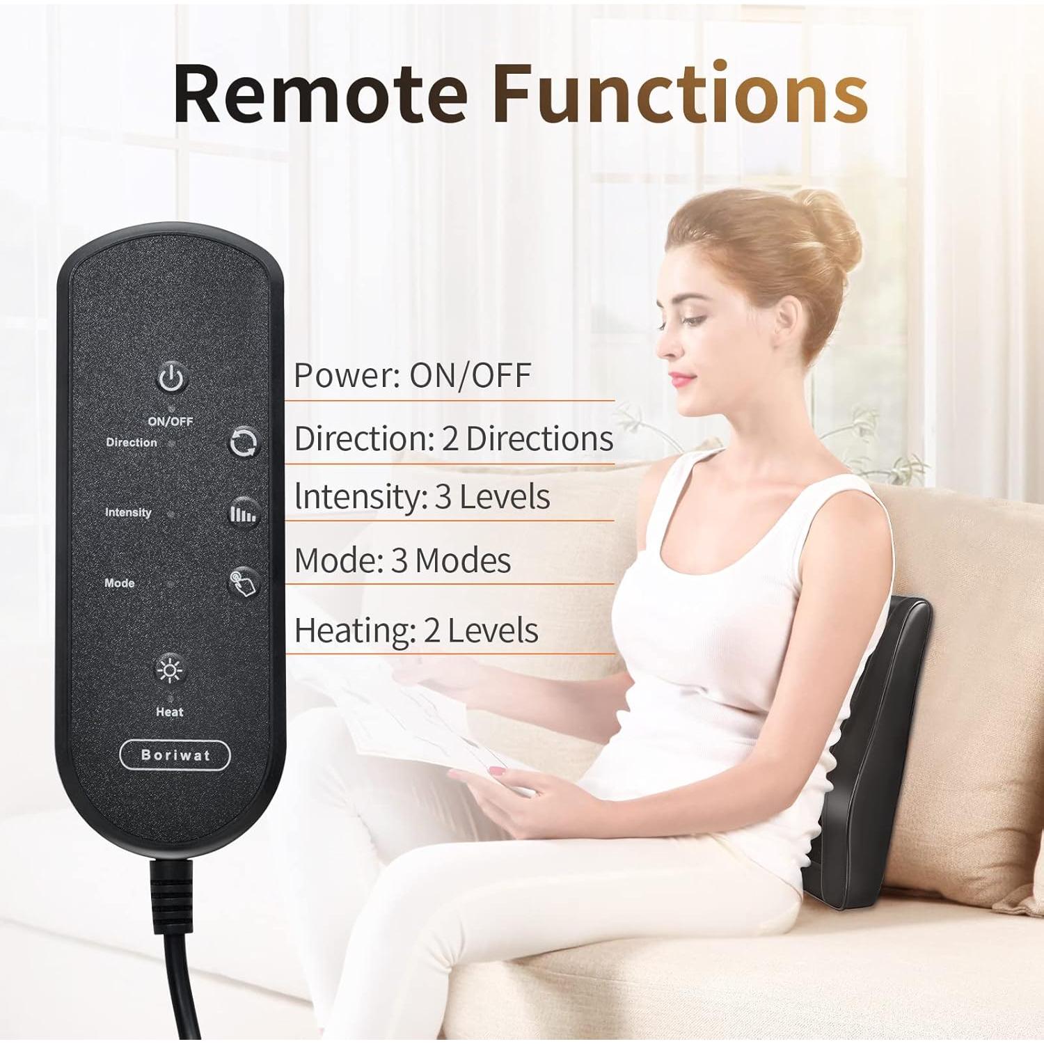 Masajeador Eléctrico Boriwat R7 Cuello y Espalda con Calor