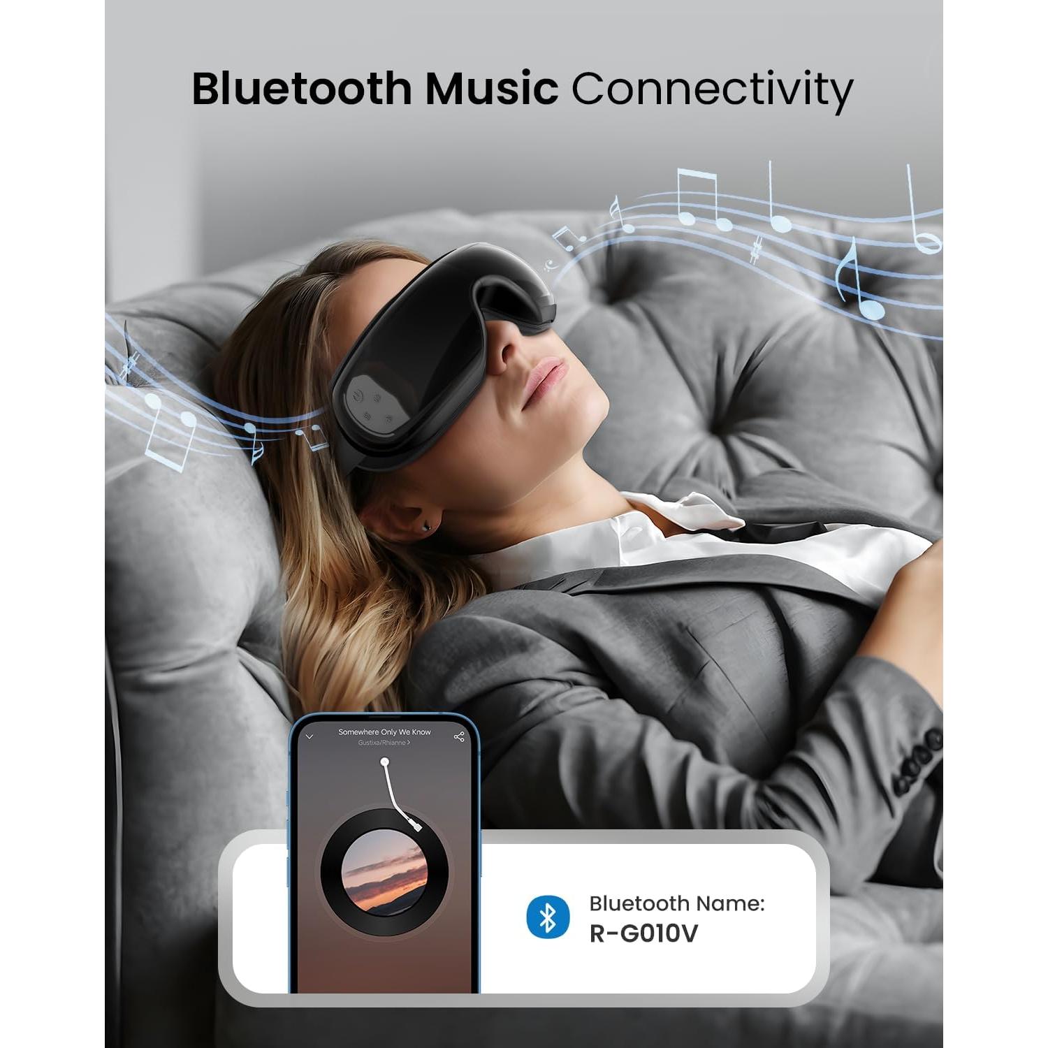 Masajeador de Ojos RENPHO Eyeris 3 con Calor y Enfriamiento