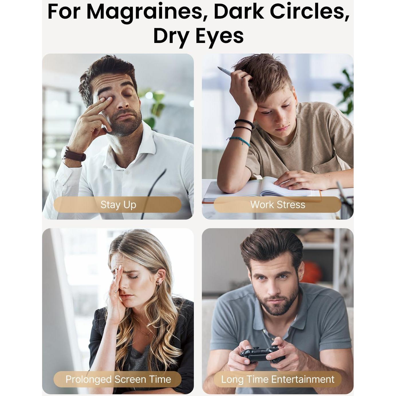 Masajeador de Ojos RENPHO Eyeris 3 con Calor y Enfriamiento