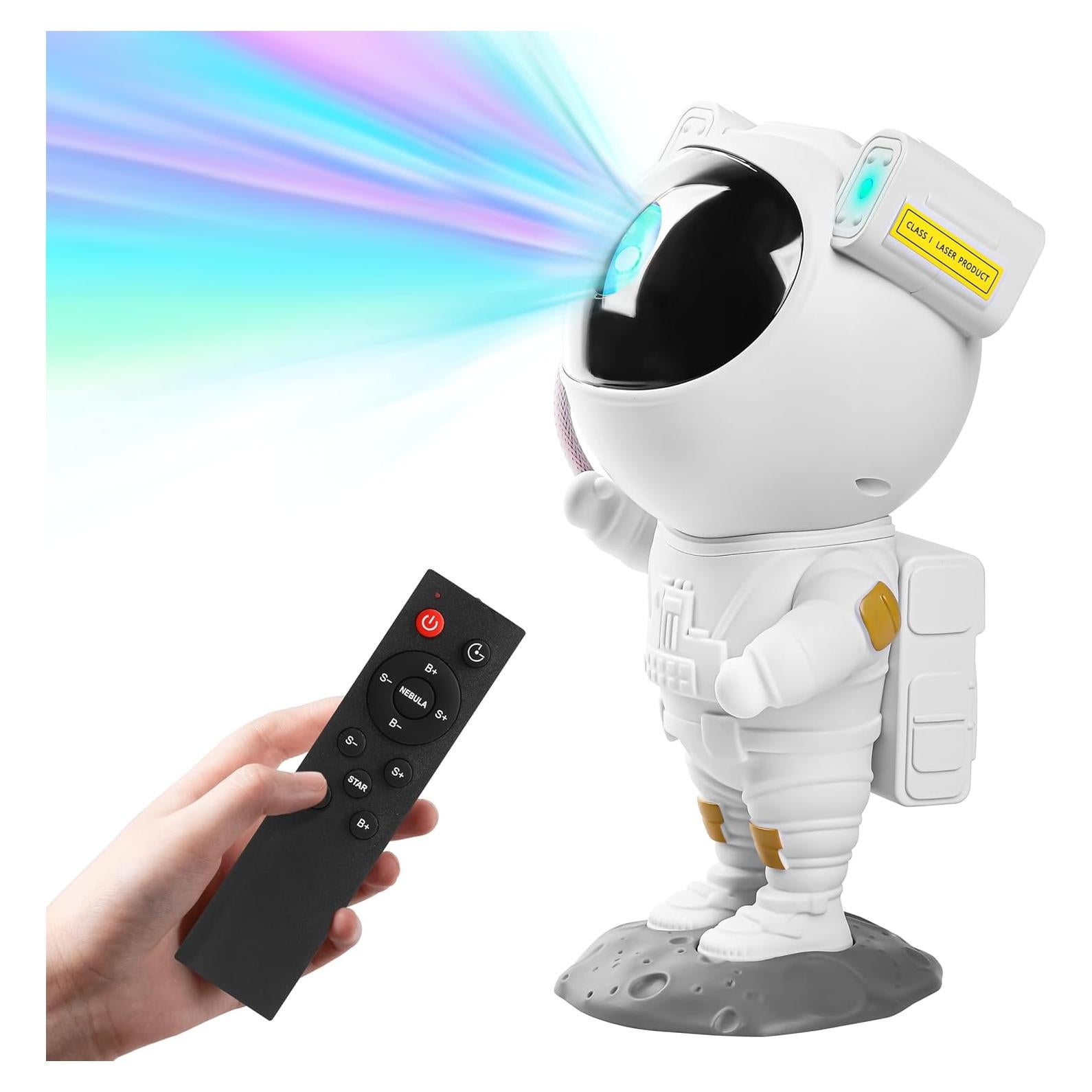 Proyector de Estrellas WHD Astronauta con Control Remoto 21.5cm