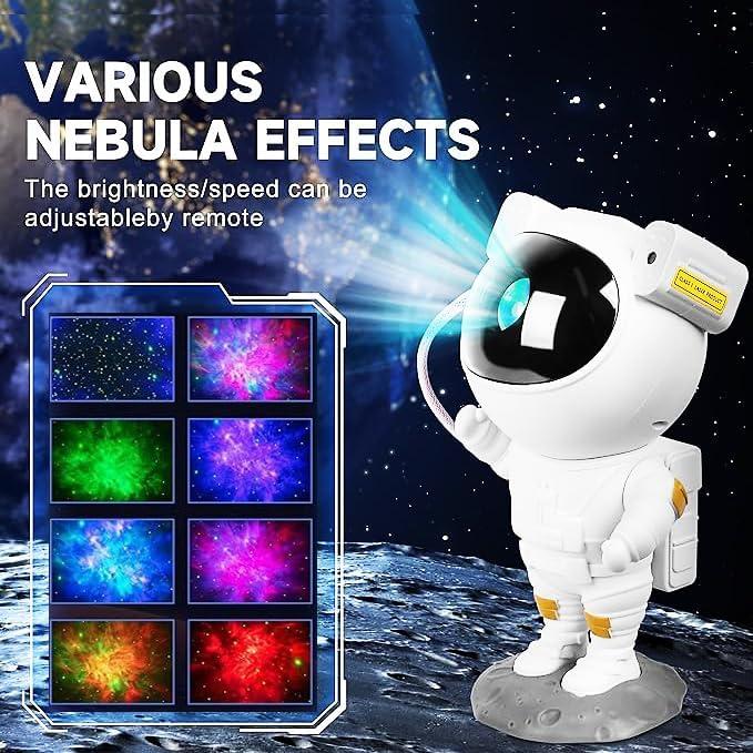 Proyector de Estrellas WHD Astronauta con Control Remoto 21.5cm