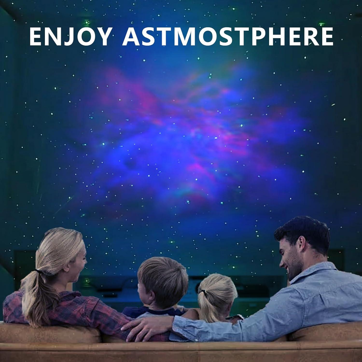 Proyector de Estrellas WHD Astronauta con Control Remoto 21.5cm