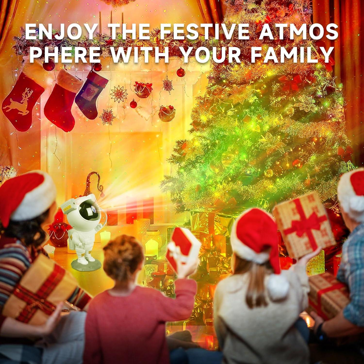 Proyector de Estrellas WHD Astronauta con Control Remoto 21.5cm