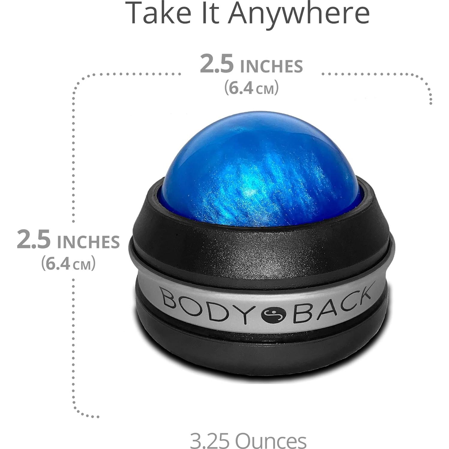 Rodillo de Masaje Body Back MMR | Pelota Terapéutica 6,35 cm