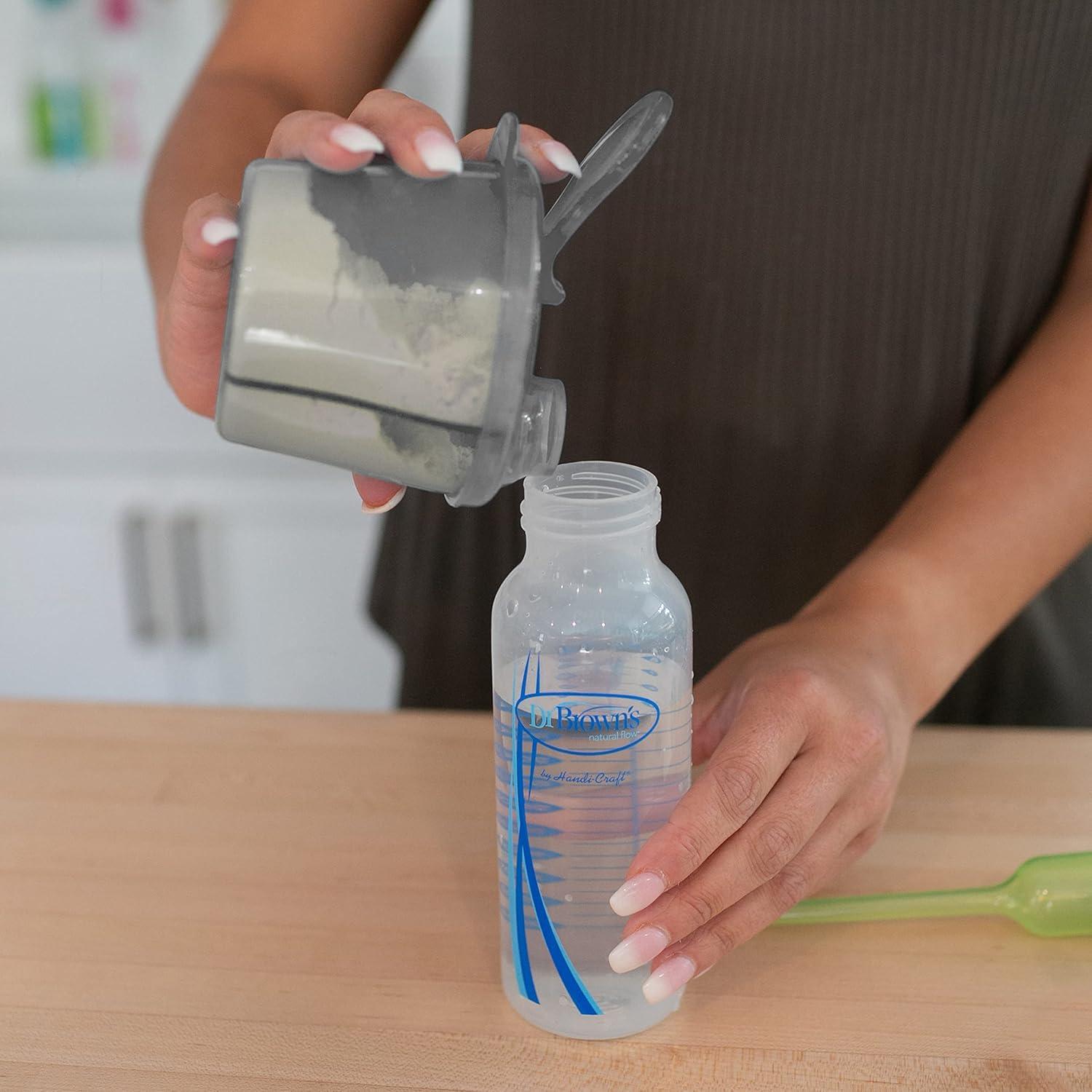 Dispensador de Fórmula para Bebés Dr. Brown Gris 3 Compartimentos