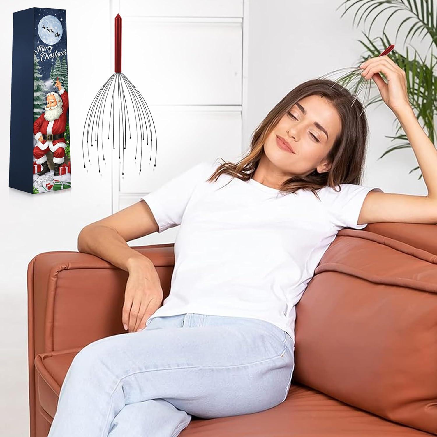 Masajeador de Cabeza ZFFIO SM para Relajación Instantánea