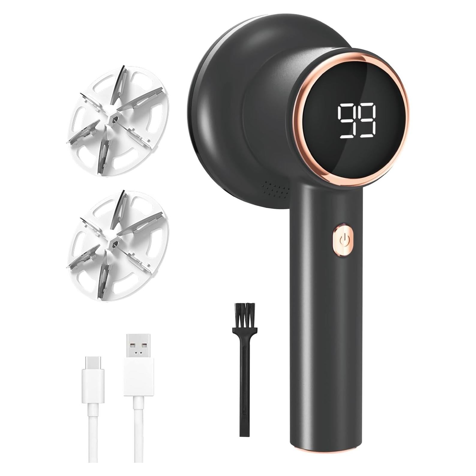 Quitapelusas eléctrico TEKI TKBX806B recargable USB 6 cuchillas