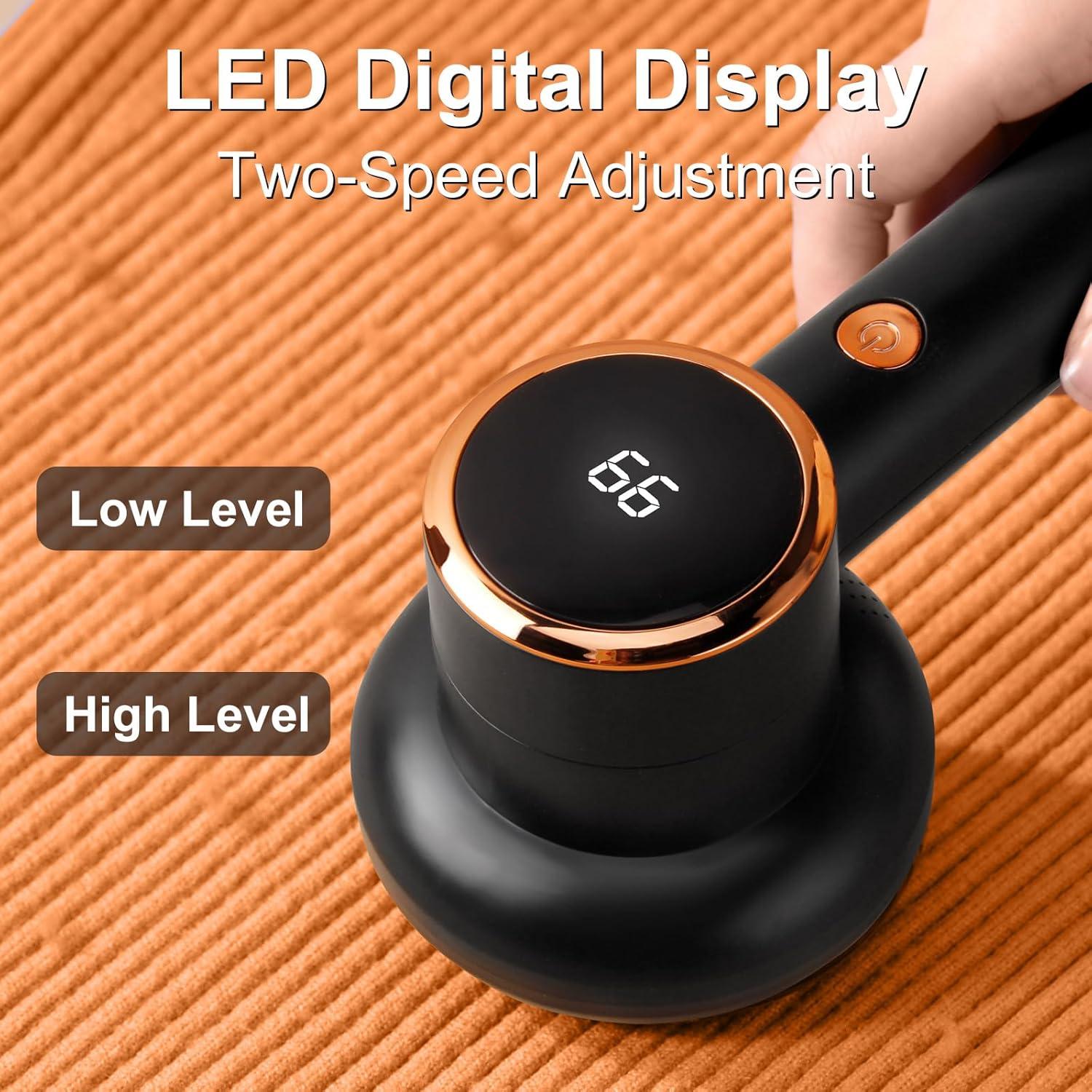 Quitapelusas eléctrico TEKI TKBX806B recargable USB 6 cuchillas