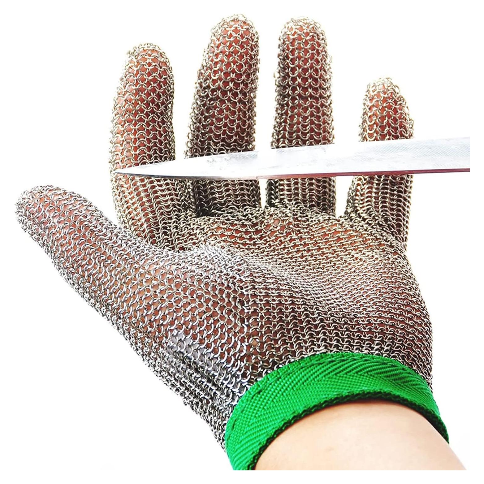 Guante de Malla de Acero Inoxidable Dowellife - Pequeño