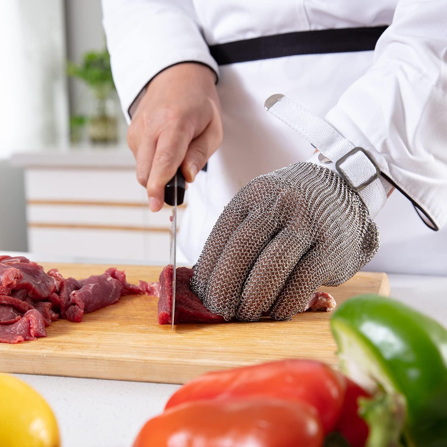 Guante de Malla de Acero Inoxidable Dowellife - Pequeño