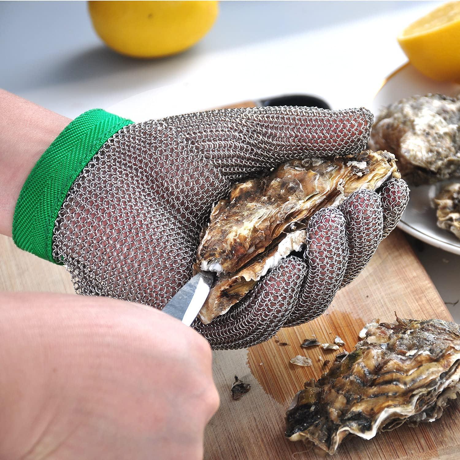 Guante de Malla de Acero Inoxidable Dowellife - Pequeño