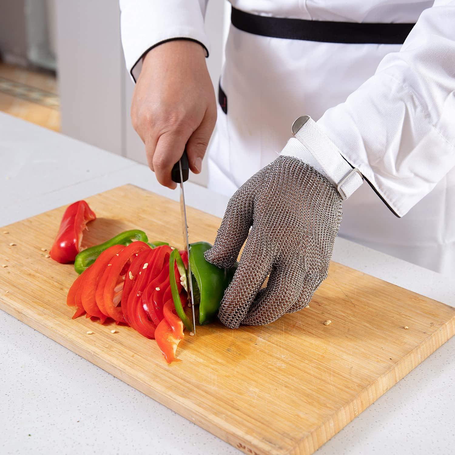 Guante de Malla de Acero Inoxidable Dowellife - Pequeño