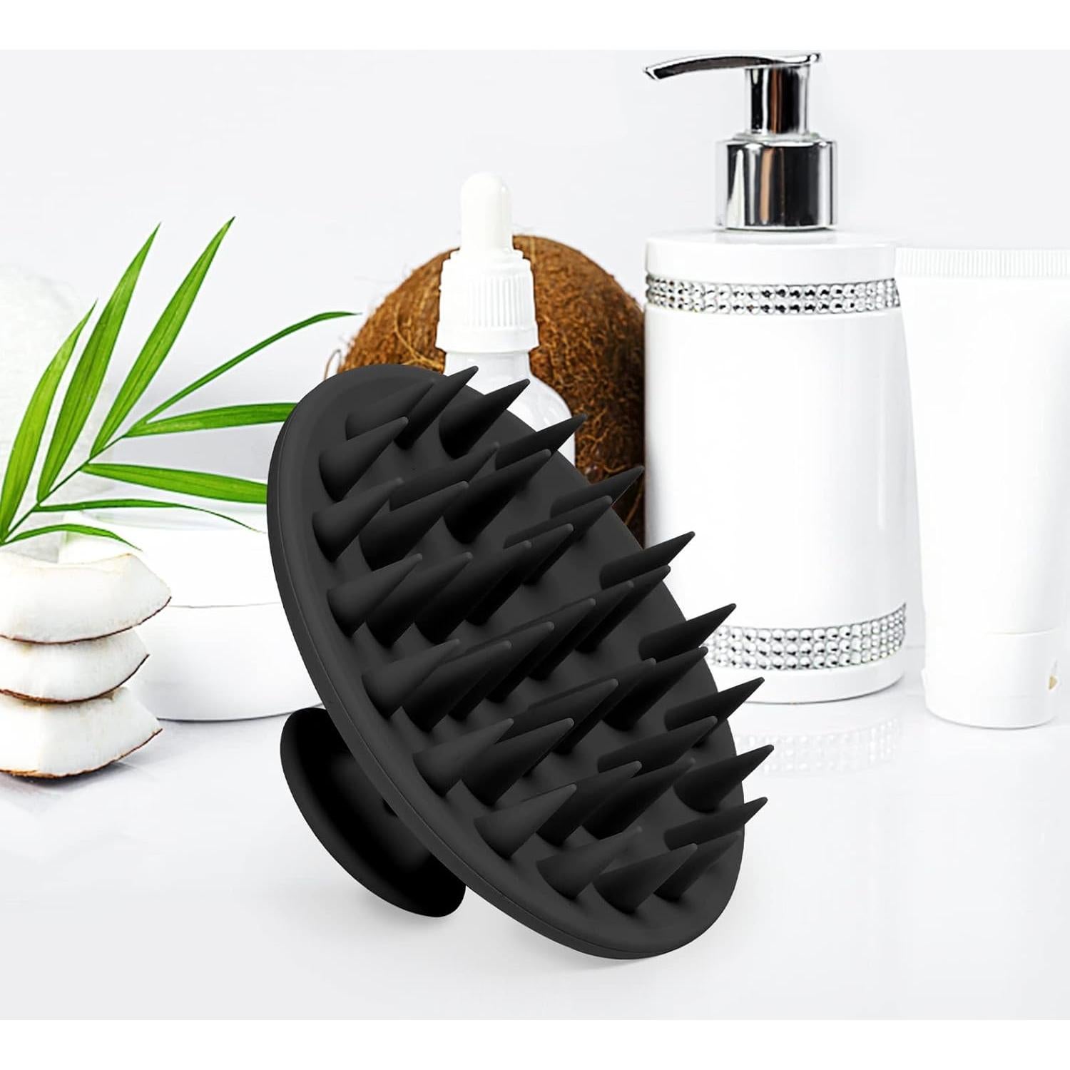 Cepillo de Masaje para Cuero Cabelludo Meartchy Negro