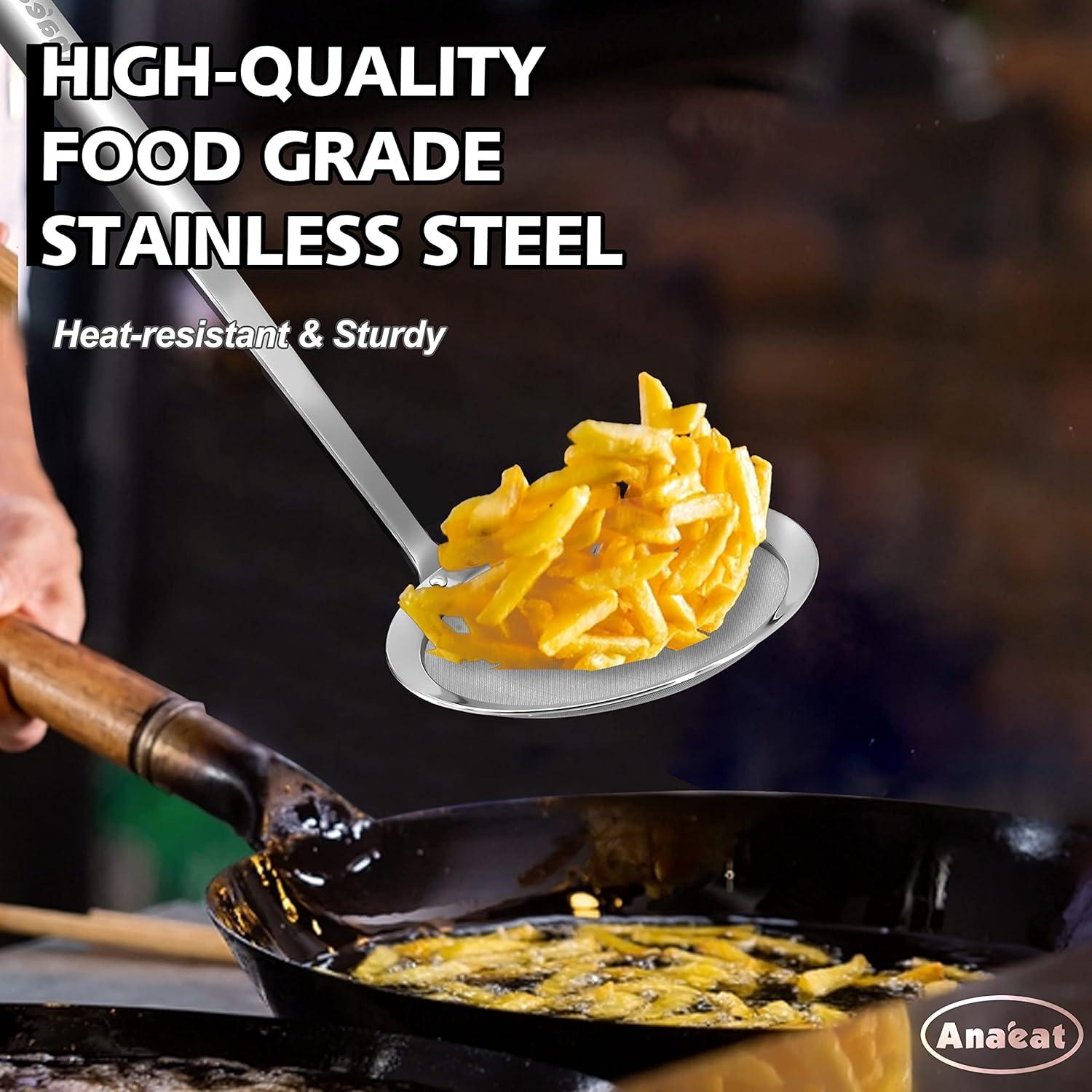 Cuchara Desnatadora Anaeat de Acero Inoxidable 30.9 cm