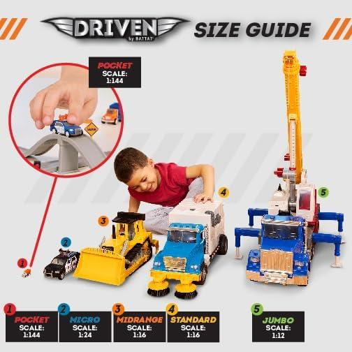 Estación de Gas y Restaurante Drive-Thru Battat 5 Piezas