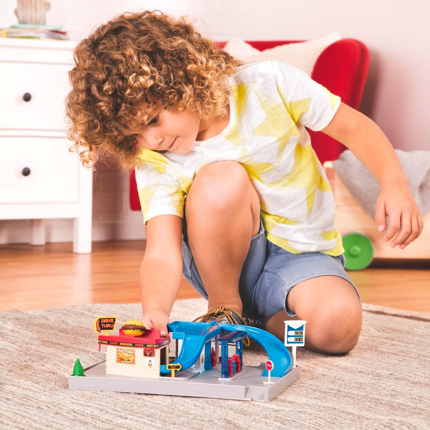 Estación de Gas y Restaurante Drive-Thru Battat 5 Piezas