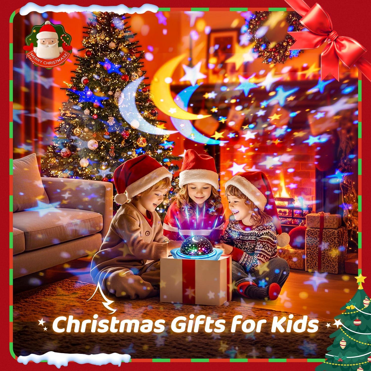 Proyector de Estrellas PIKOY WH-E07 Luz Nocturna Infantil