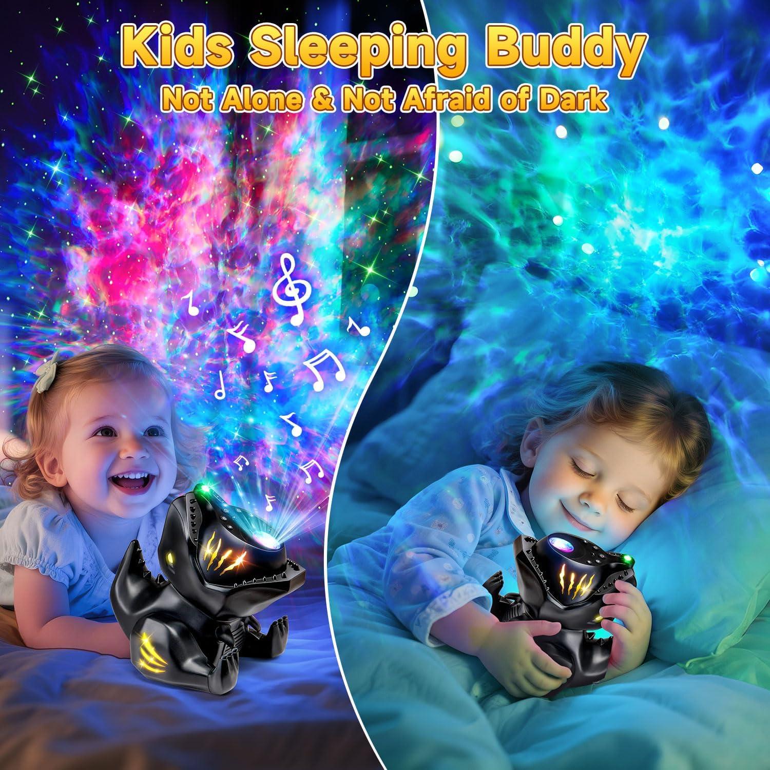 Proyector de Luz Nocturna Dinosaurio TK.CO. WH-E23 22 Sonidos