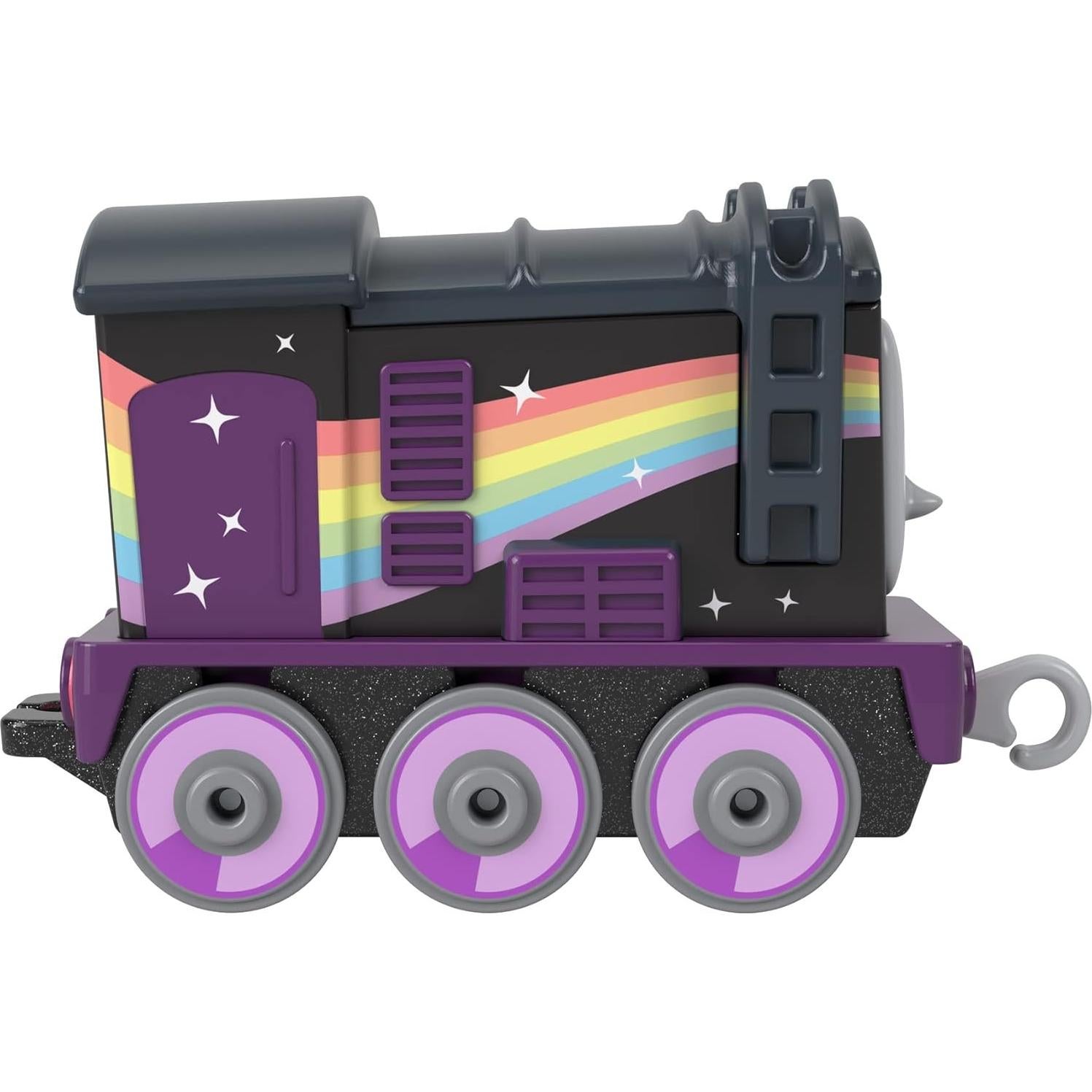 Locomotora Arcoíris Diesel Fisher-Price para Empujar