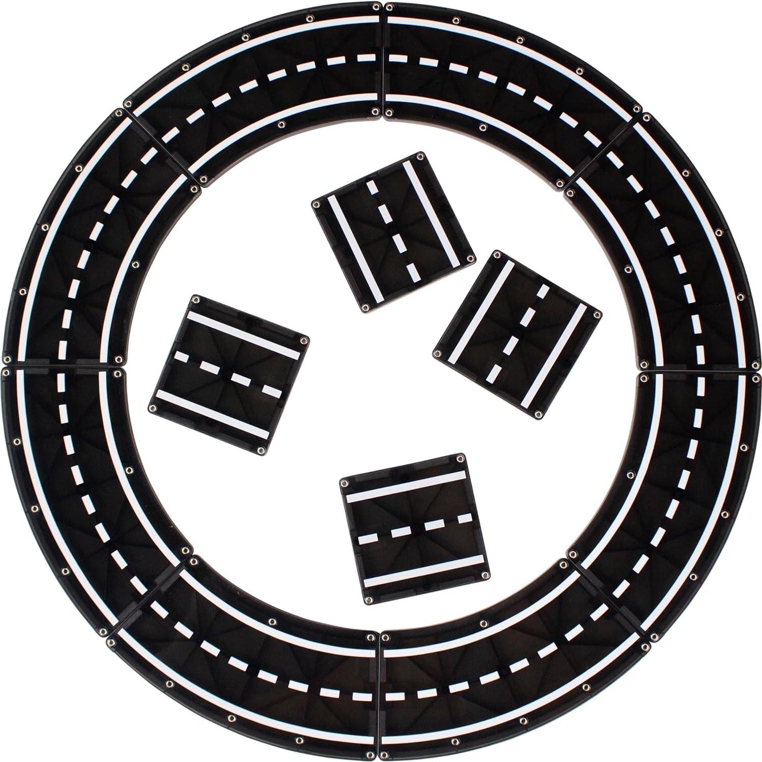 MAGNA-TILES Set de Construcción Magnético 12 Piezas