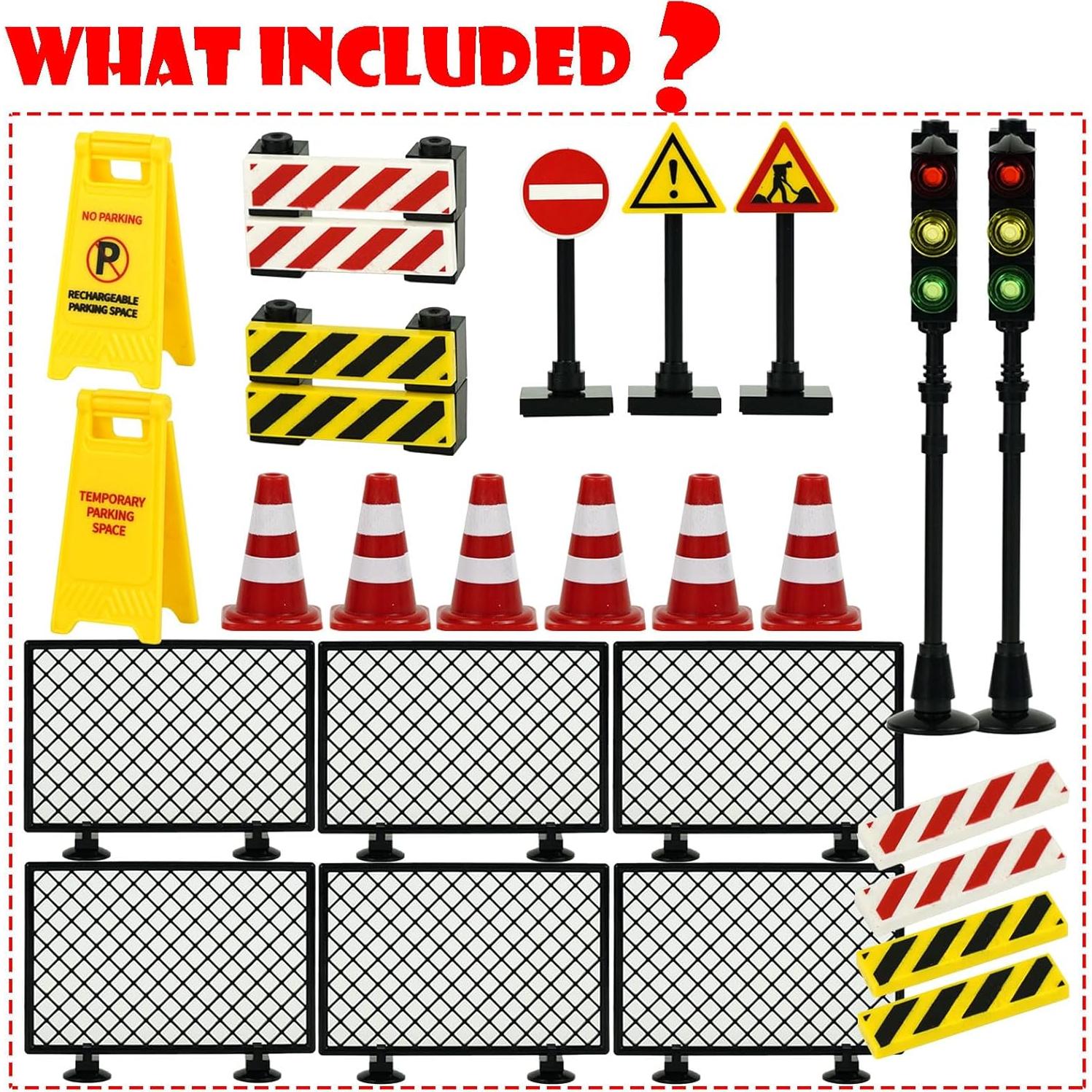 Accesorios de Ladrillos Pasacho Mini Conos y Señales 2,5cm