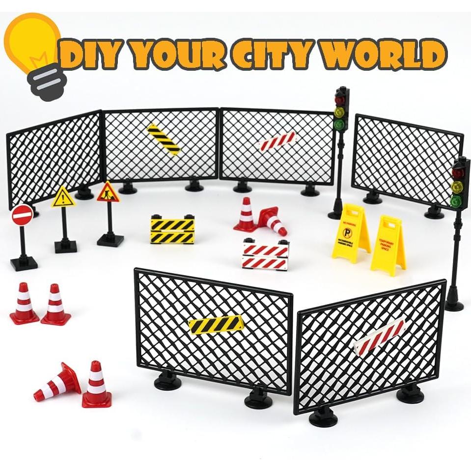 Accesorios de Ladrillos Pasacho Mini Conos y Señales 2,5cm