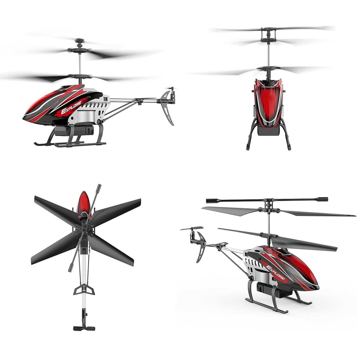 Helicóptero RC BUSSGO X11C con 30 Min de Vuelo y LED