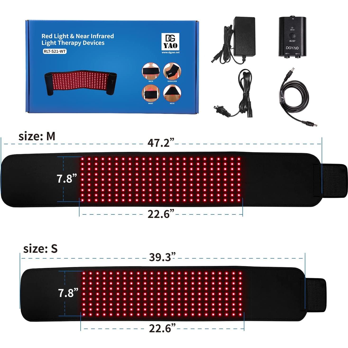 Terapia de Luz Infrarroja Roja DGXINJUN Alivio Dolor Espalda