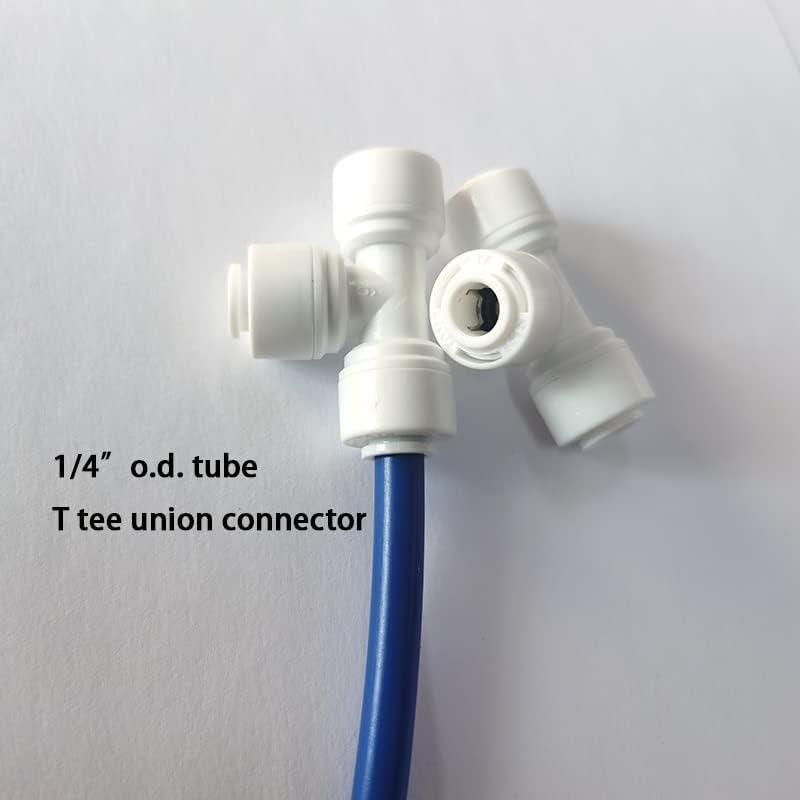 Tubo de Agua Malida 1/4" OD 10m + Conectores Rápidos