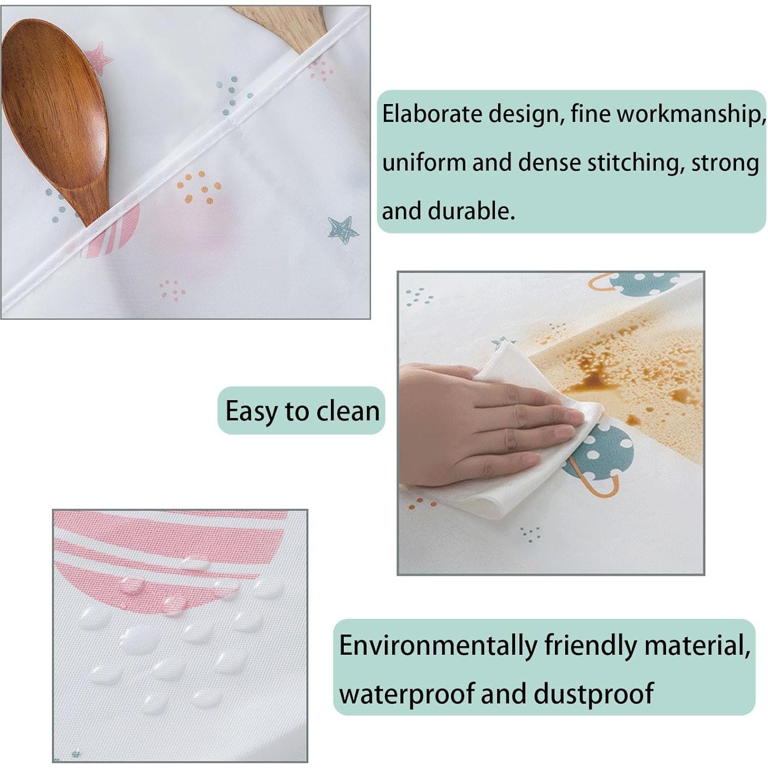 Funda Impermeable para Refrigerador Rwoora 130x55cm Crisantemo