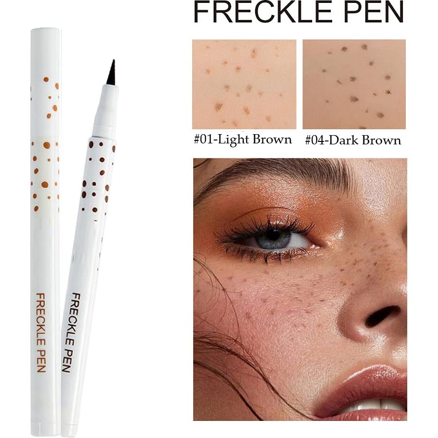 Bolígrafo de Pecas Impermeable Aaiffey 2 Colores Secado Rápido