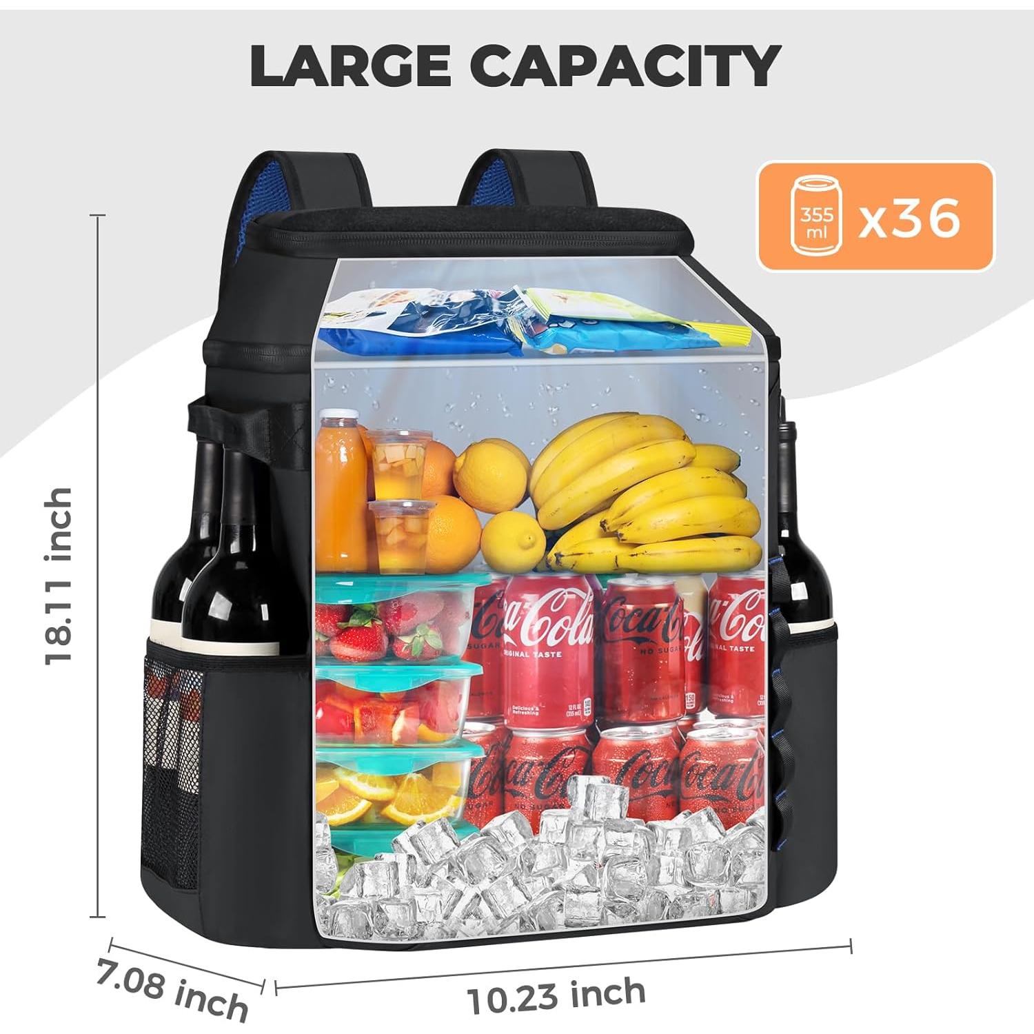 Mochila Enfriadora Heytrip 36/54 Latas Impermeable 22.7L