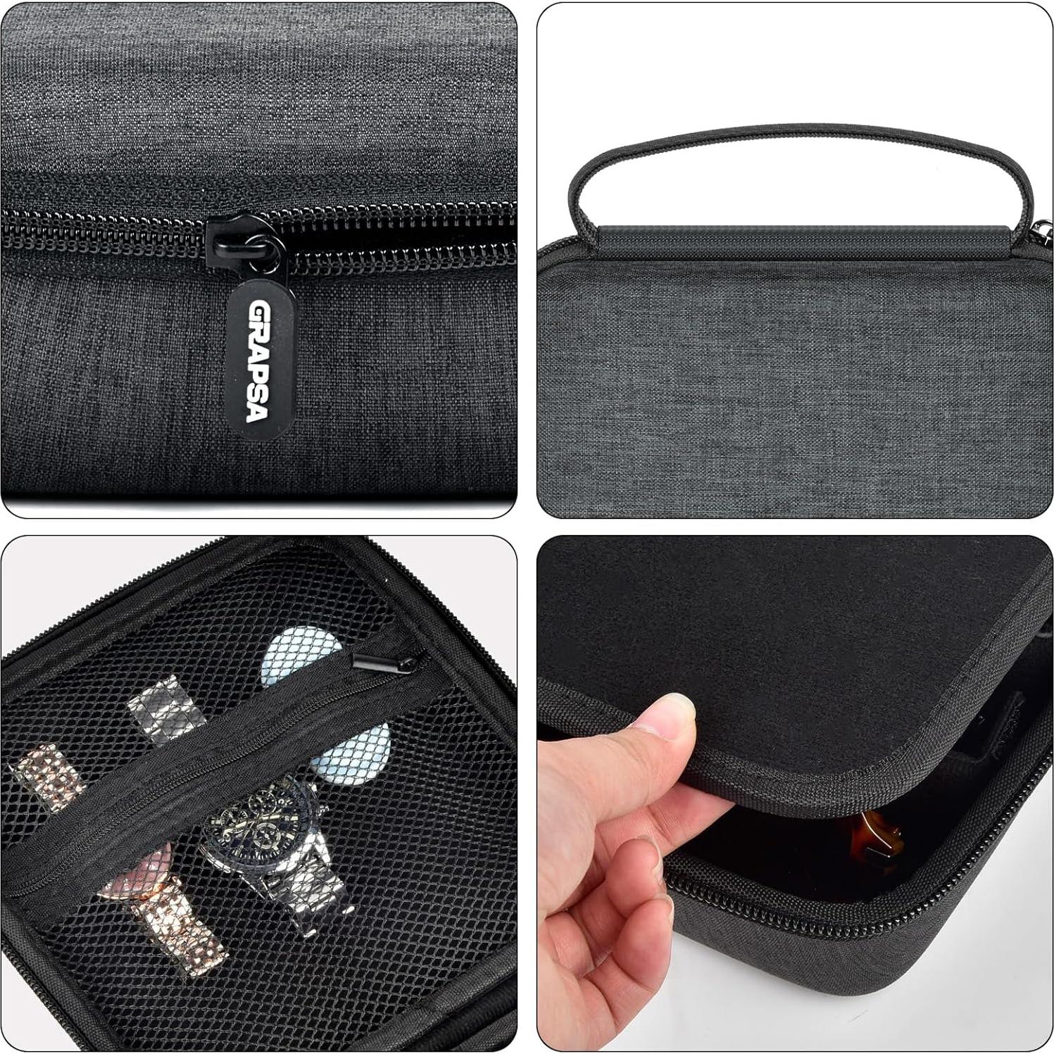 Organizador de Gafas de Sol Quay para 4 Pares - Bolsa Compacta