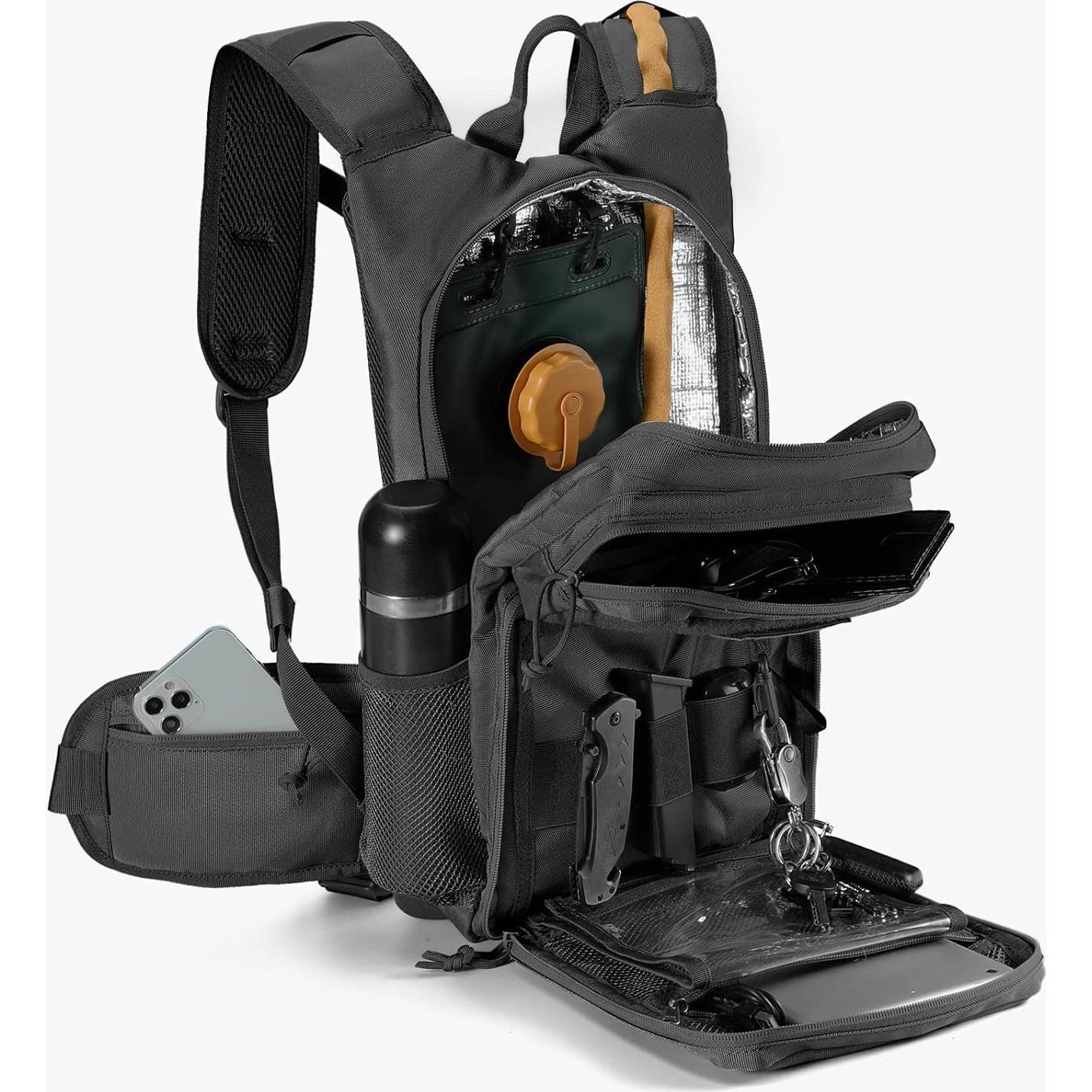 Mochila de Hidratación FRTKK 3L Táctica con Aislamiento