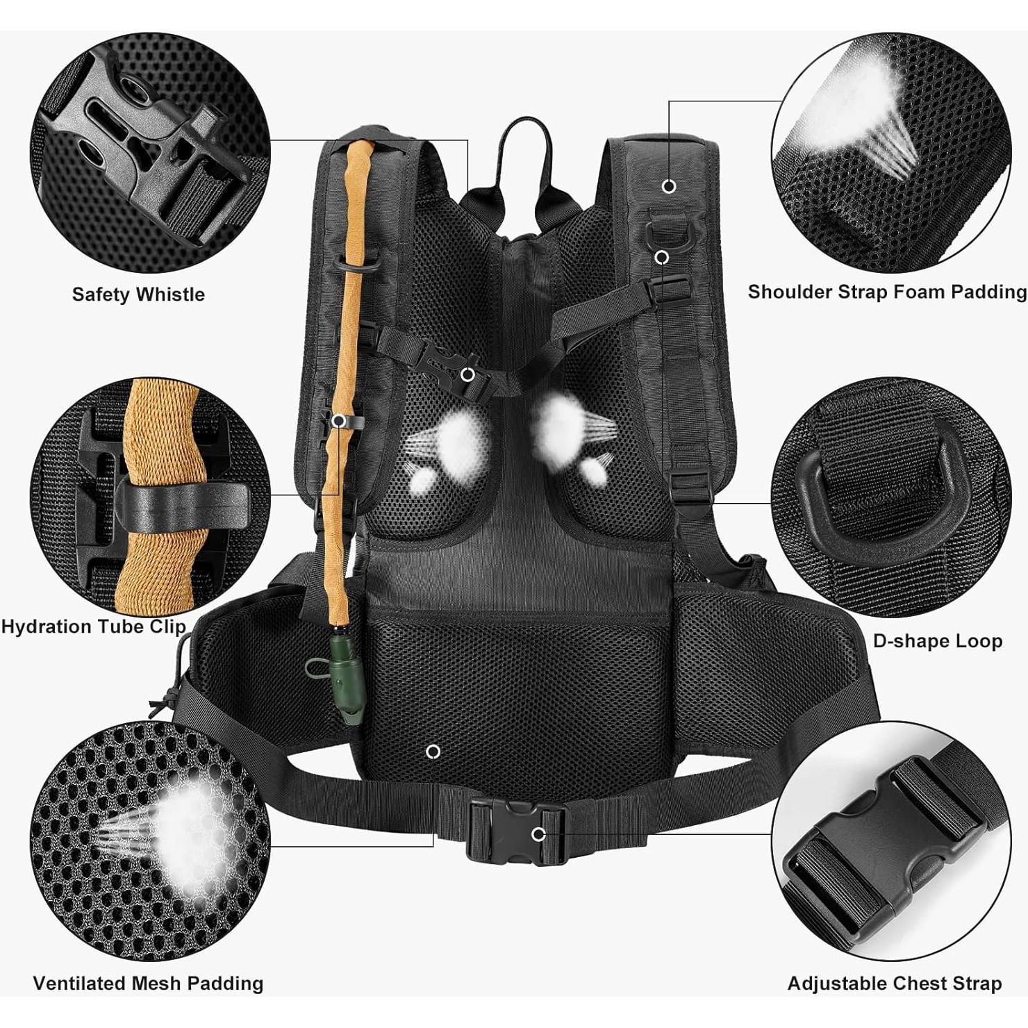 Mochila de Hidratación FRTKK 3L Táctica con Aislamiento