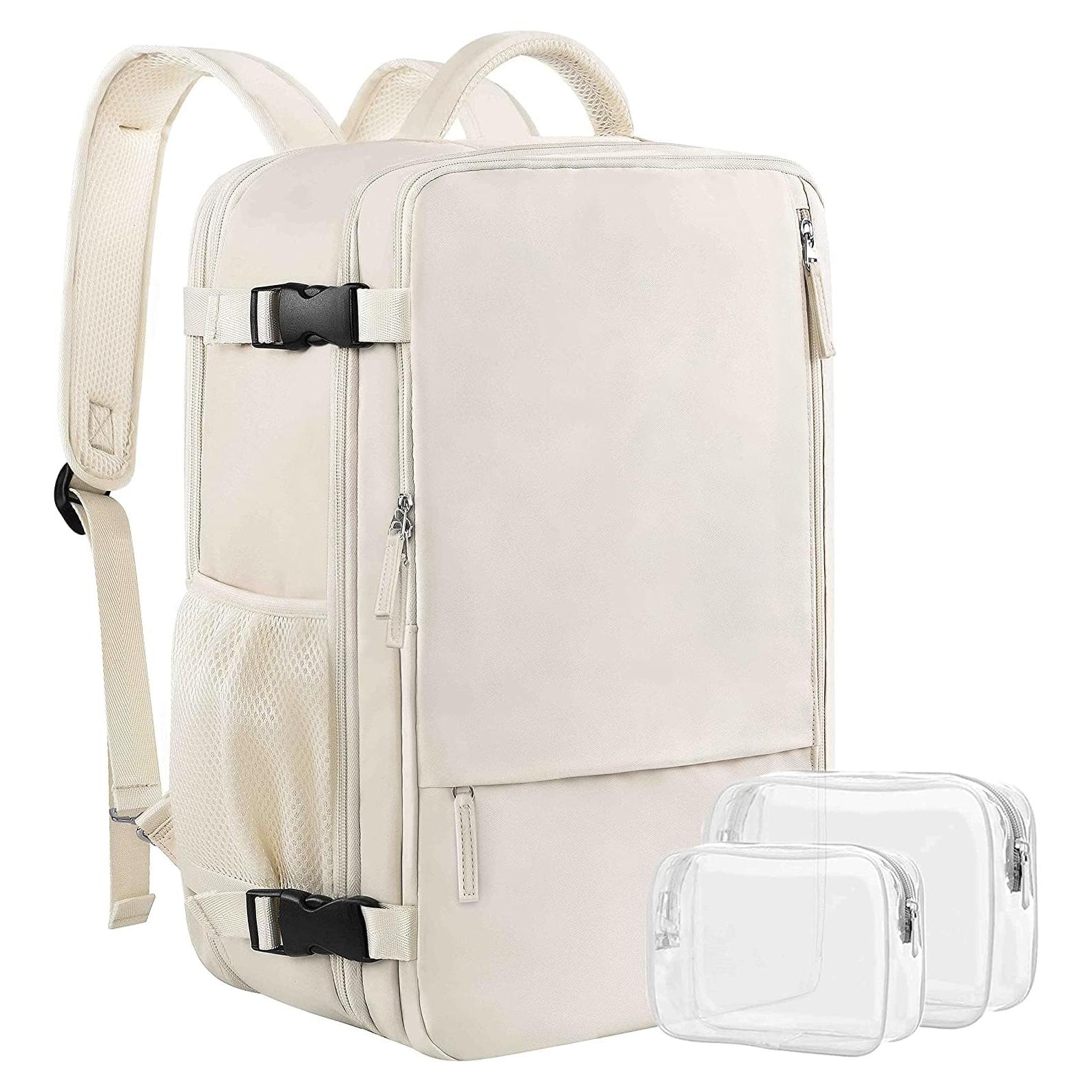 Mochila de viaje Sinaliy 40L impermeable para laptop 43.9cm