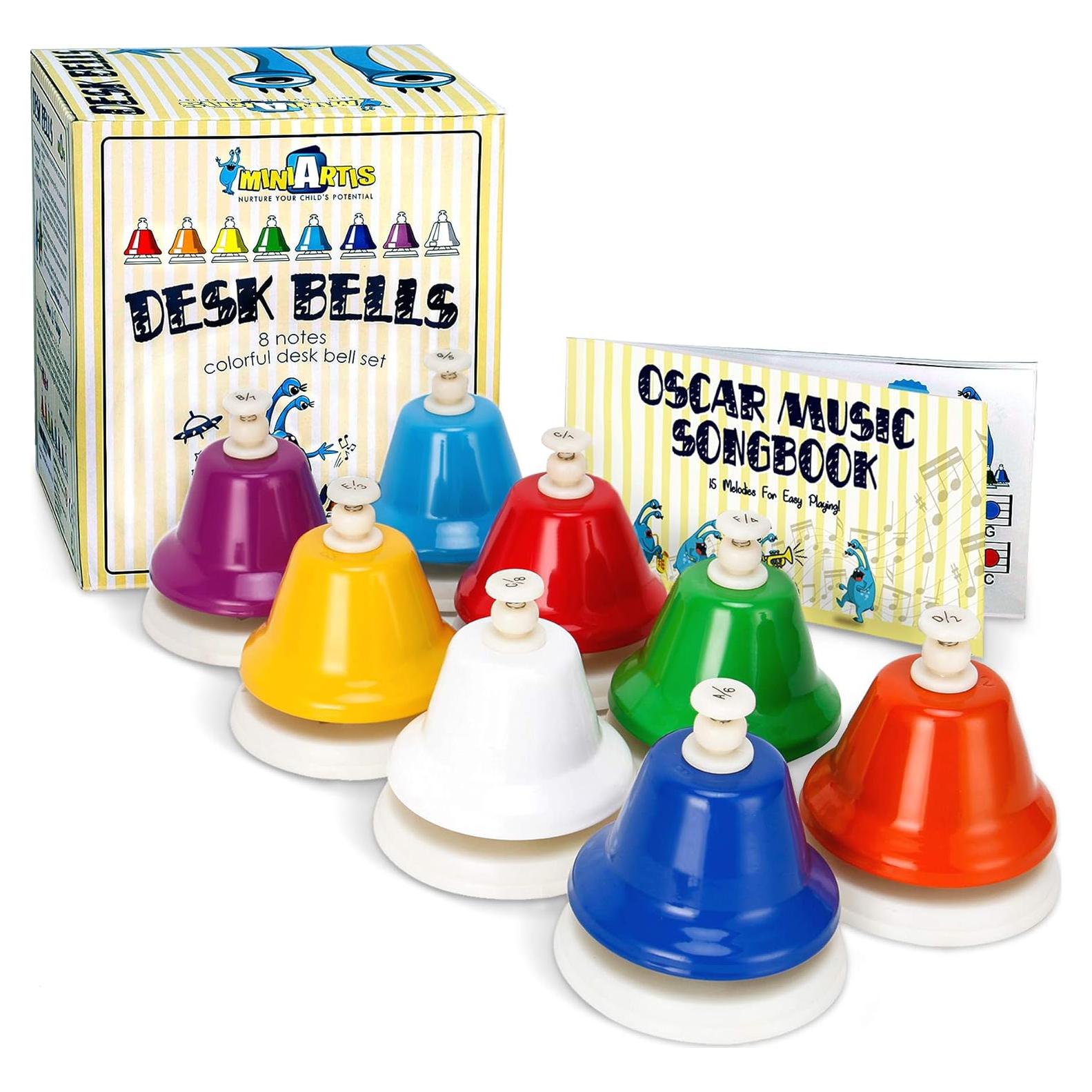 Campanas Musicales MiniArtis para Niños | Set de 8 Notas
