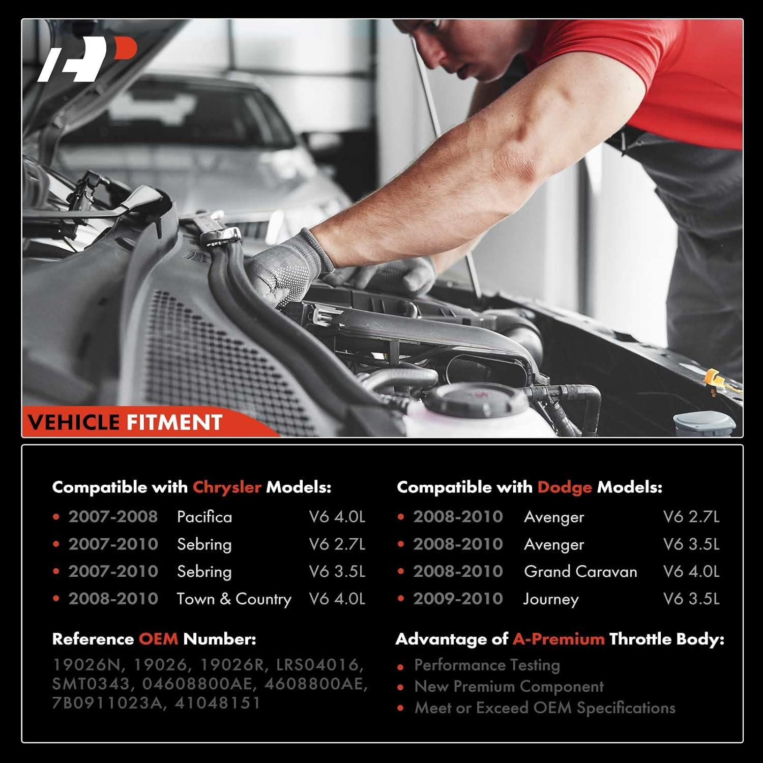Motor de arranque A-Premium 12V 1.2KW 10 dientes para Chrysler