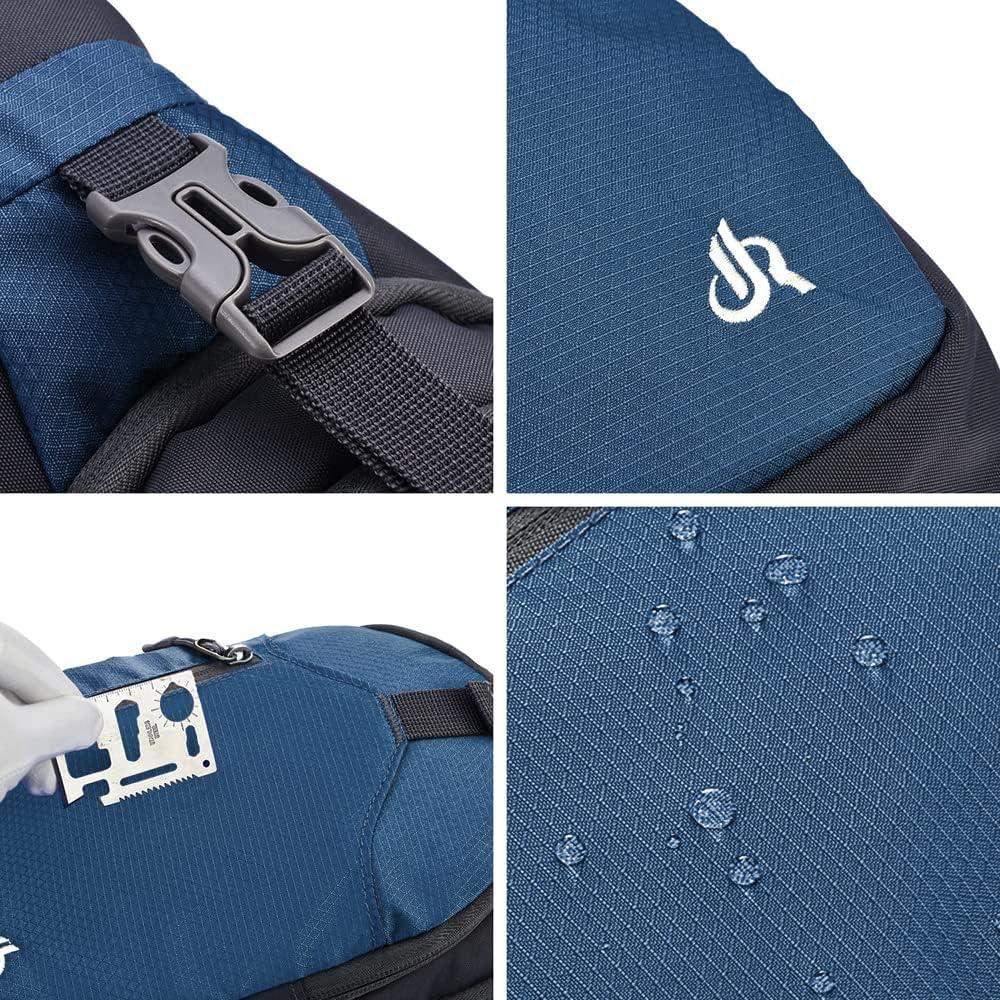 Mochila Sling Y&R Direct Ligera 38x19x10 cm Azul Marino