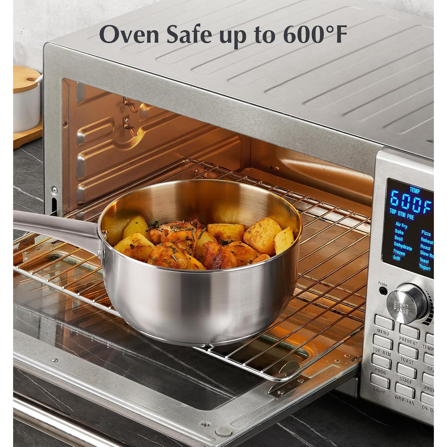 Juego de Cacerolas KOCH SYSTEME CS 6 Piezas Acero Inoxidable