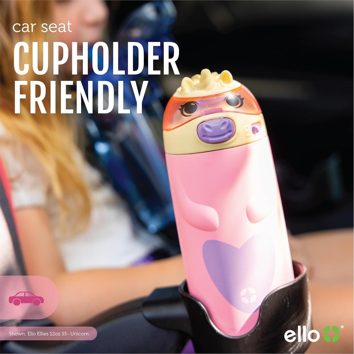 Botella de Agua Ello Ellies 355ml Acero Inoxidable Gato