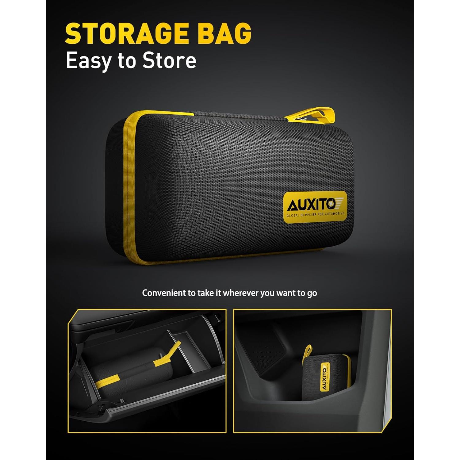 Arrancador de Salto AUXITO AJ01 6000A con Compresor 150PSI