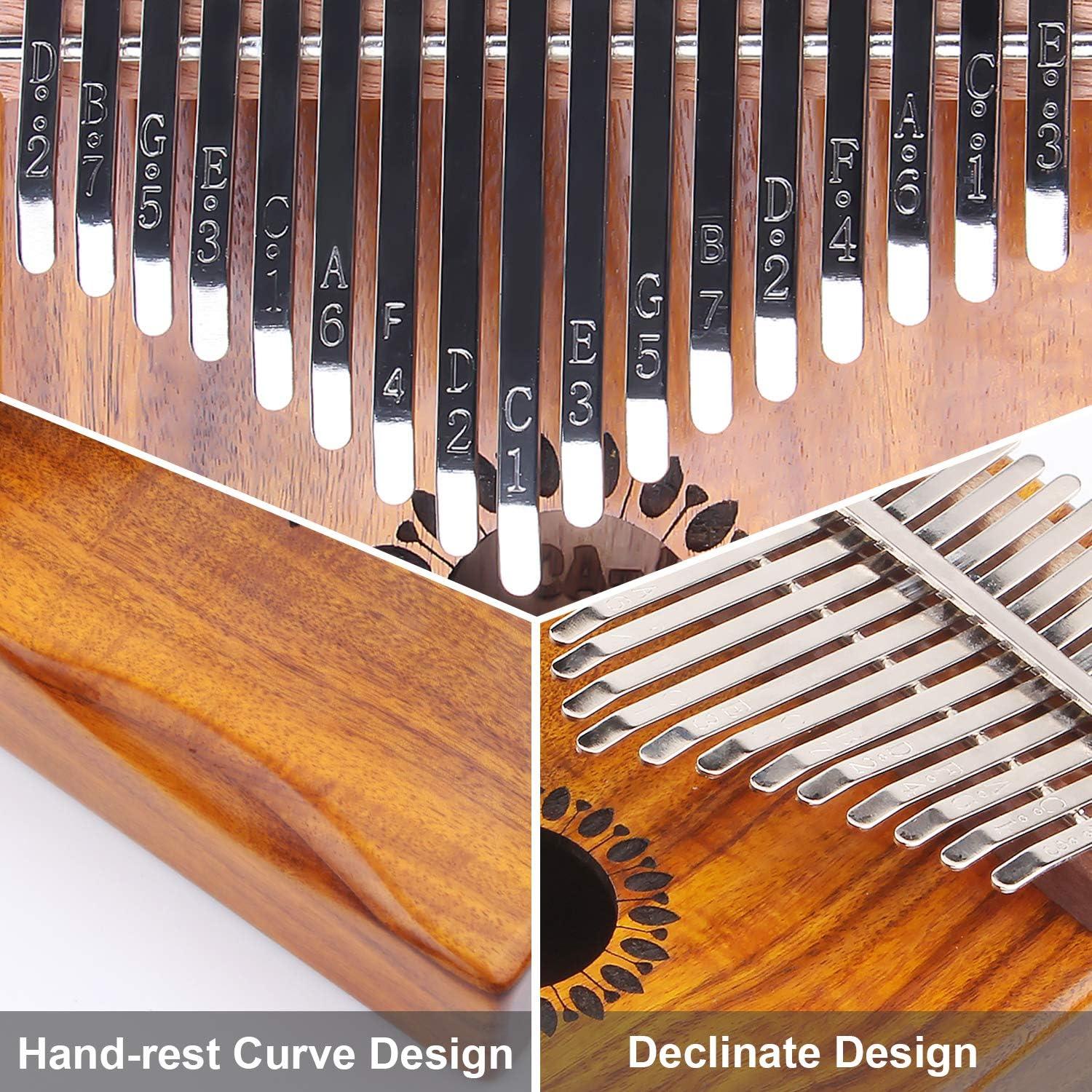 Kalimba Newlam 17 Teclas de Madera para Principiantes