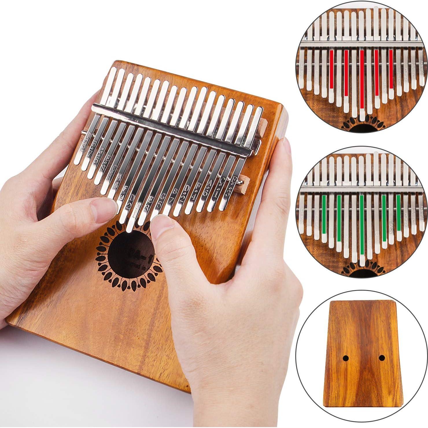 Kalimba Newlam 17 Teclas de Madera para Principiantes