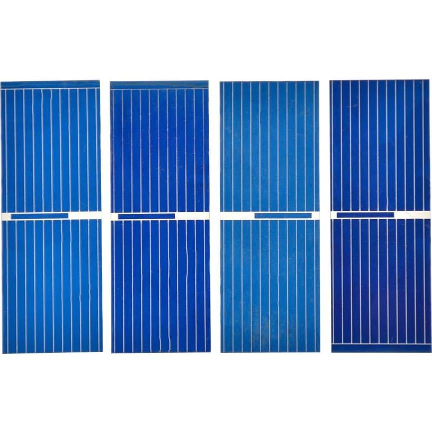 100pcs Celdas Solares AOSHIKE 52x19mm 0.5V 400mA DIY